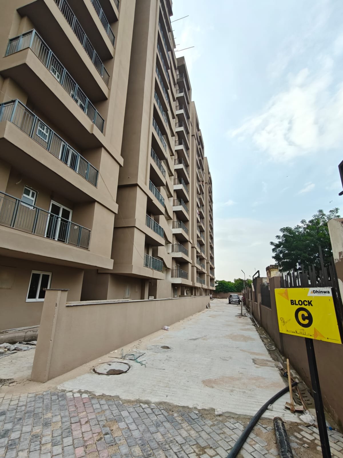 Residential building under construction