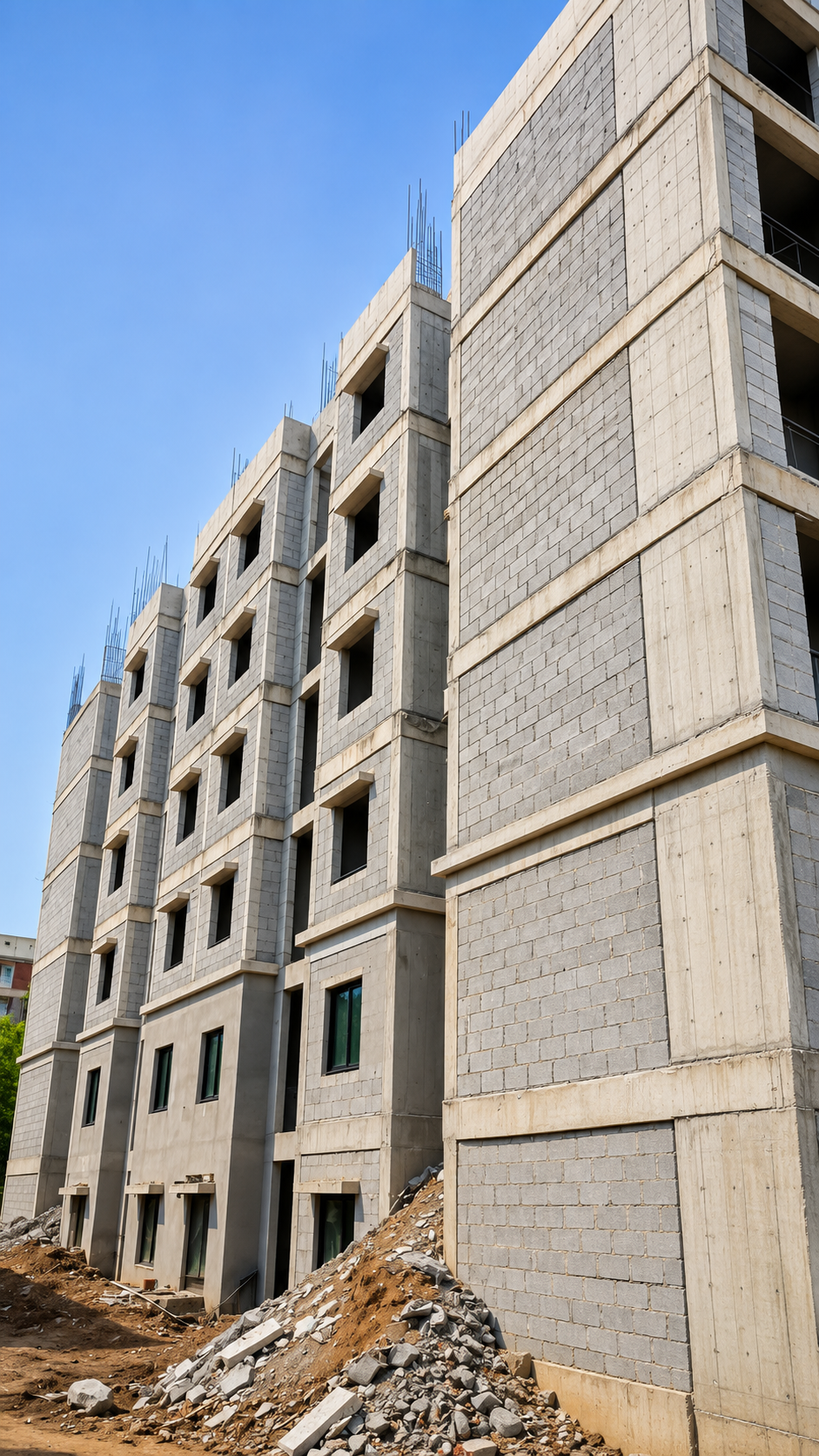 Hostel under construction