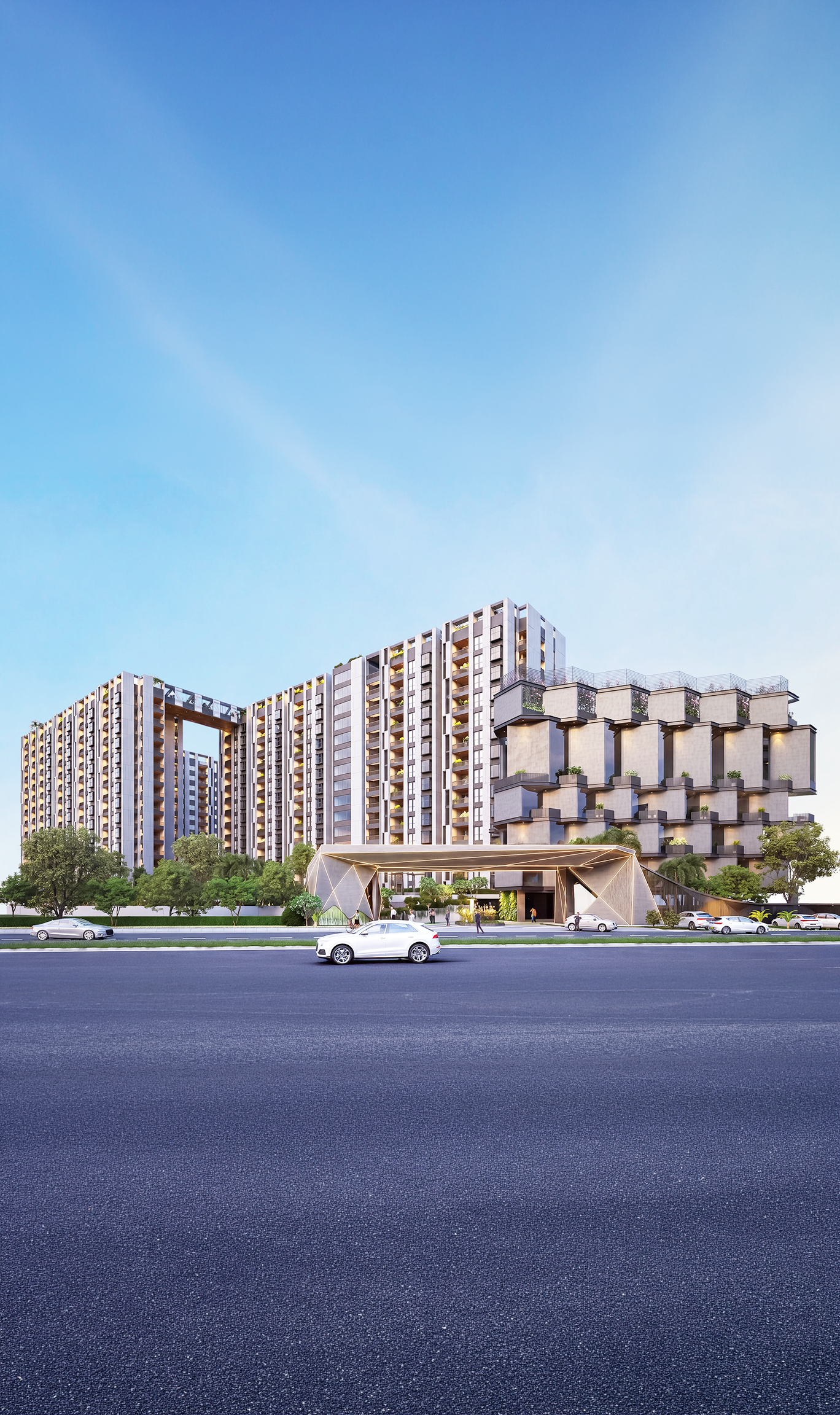 J Park proposed exterior view