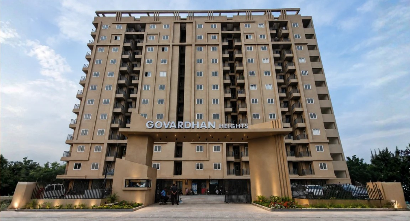 Goverdhan Heights residential tower exterior