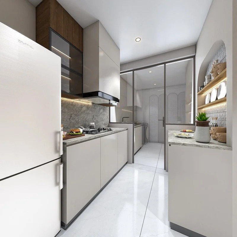 Utpal sample flat kitchen