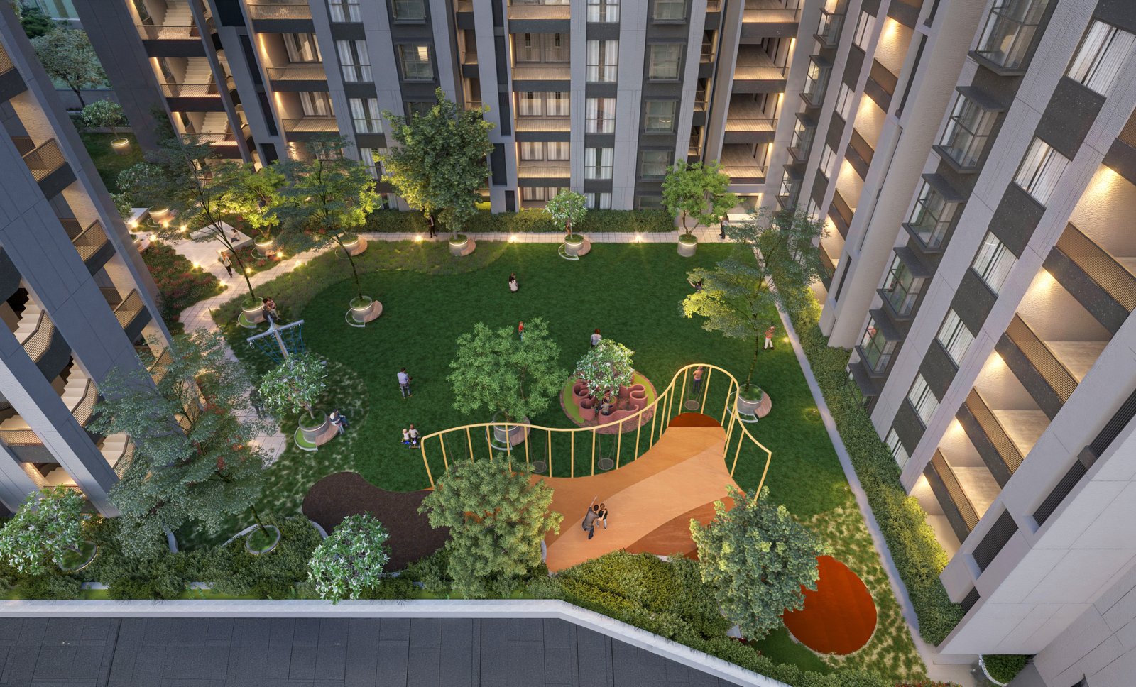 J Park proposed architectural Play area view 