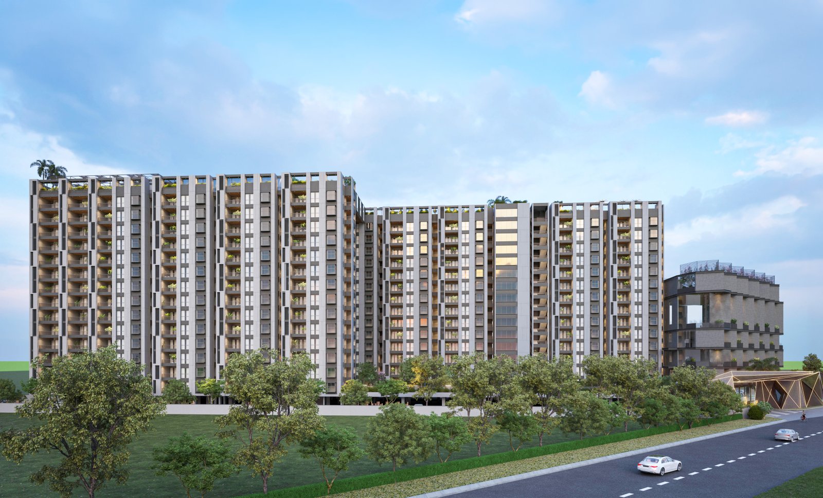 J Park proposed building view
