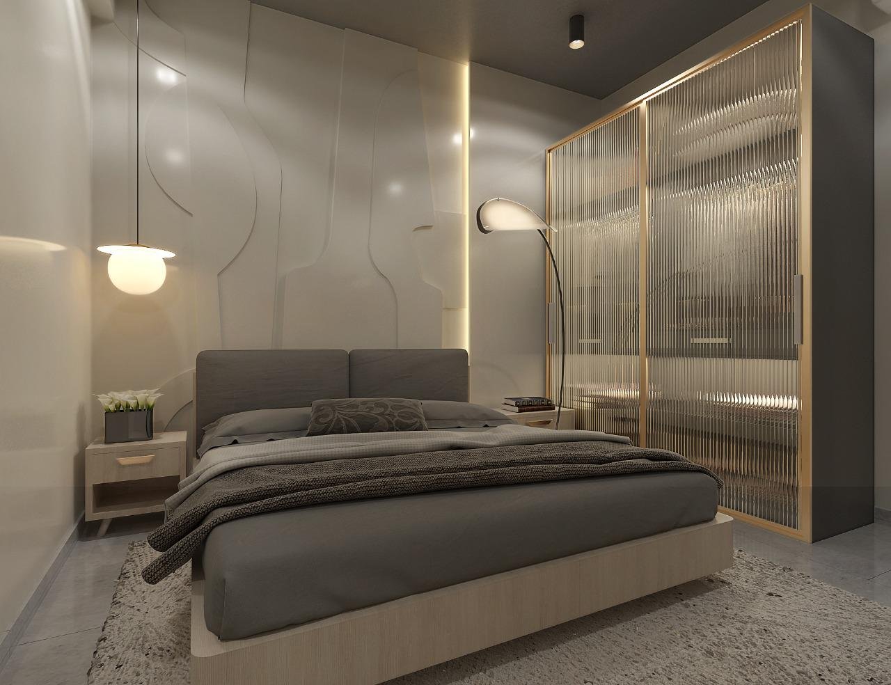 Utpal sample flat bedroom