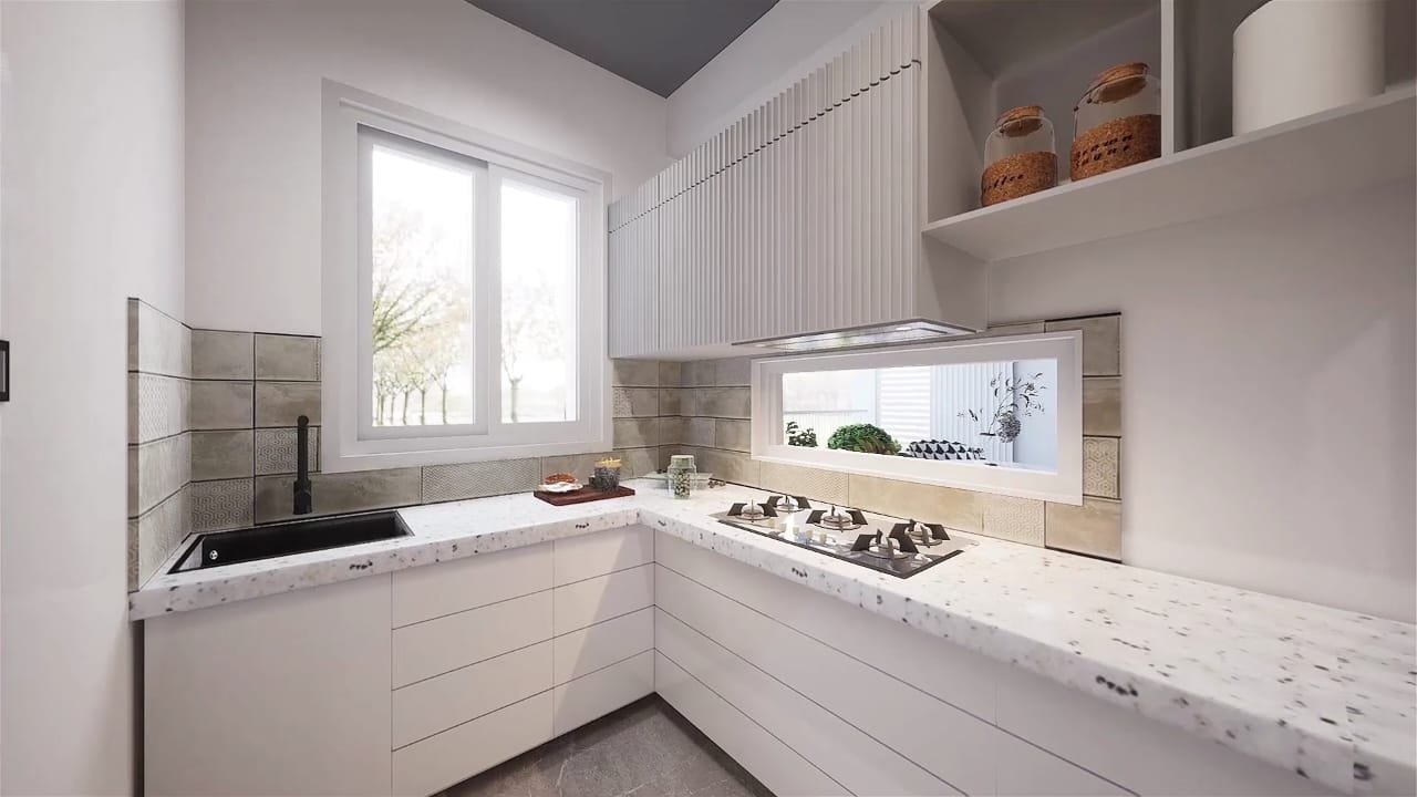 Utpal sample flat kitchen
